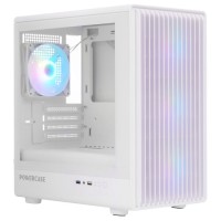 Корпус PowerCase Mistral Micro C4W ARGB [CMMCW-A4] белый