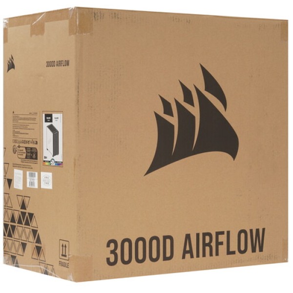 Корпус Corsair 3000D RGB AIRFLOW [CC-9011255-CN] черный