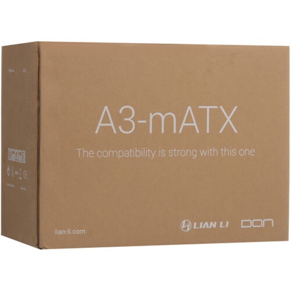 Корпус LIAN LI A3-mATX [G99.A3X.R0] черный