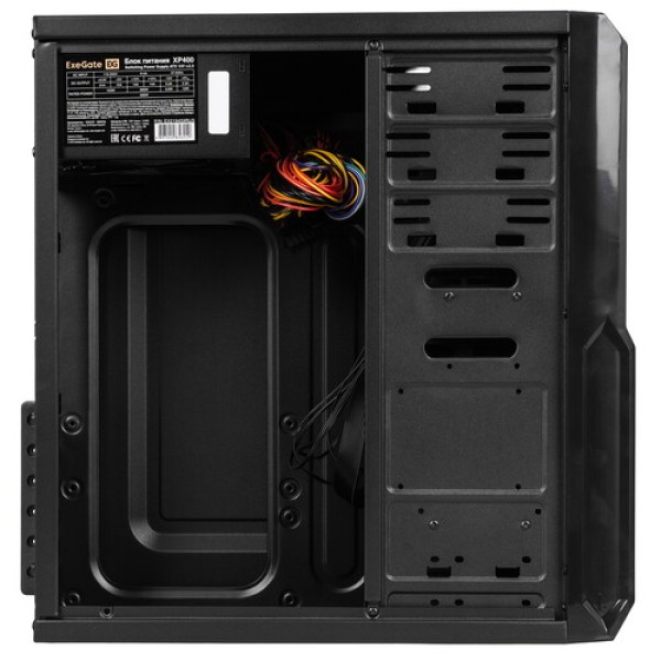 Корпус ExeGate XP-329S-XP400 [EX278396RUS] черный