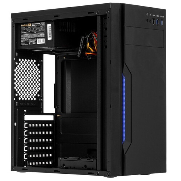 Корпус ExeGate XP-333U-XP350 [EX283076RUS] черный