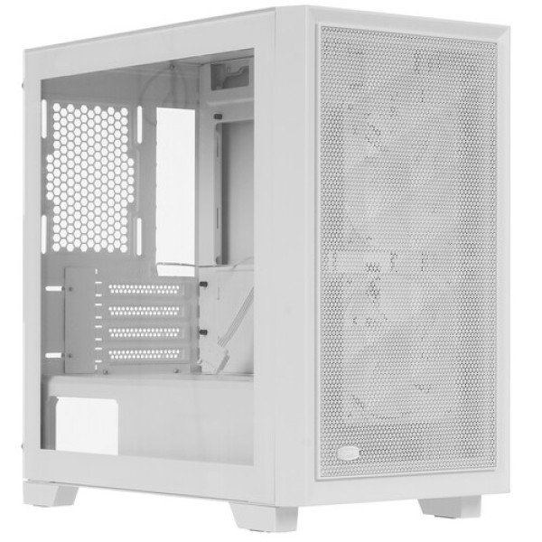 Корпус PCCooler C3D310 WH ARGB [C3D310-WHP2-GL] белый