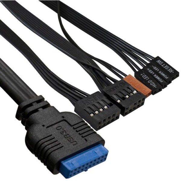 Корпус ExeGate BAA-109U2-AAA350 [EX291272RUS] черный
