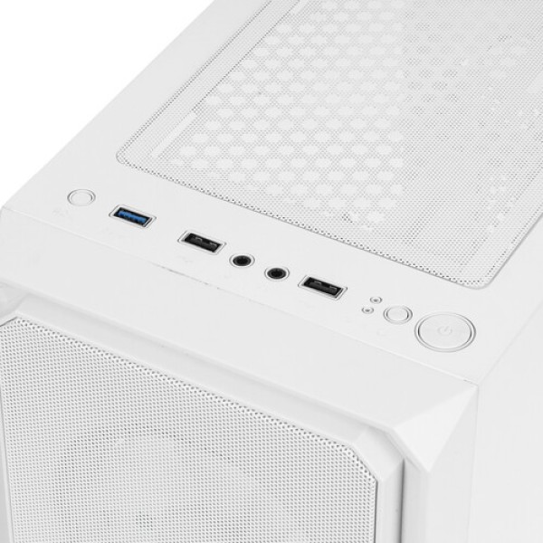 Корпус BaseTech eXtreme GFX-03 [BT-GFX-03W-MESH-4F-IB] белый