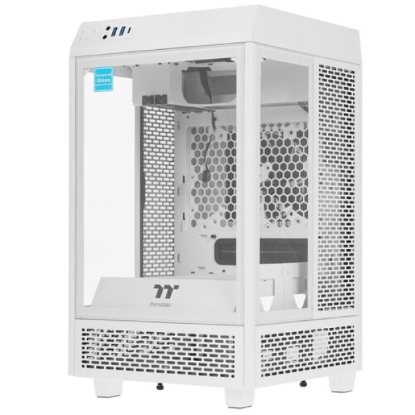 Корпус Thermaltake The Tower 100 Snow [CA-1R3-00S6WN-00] белый