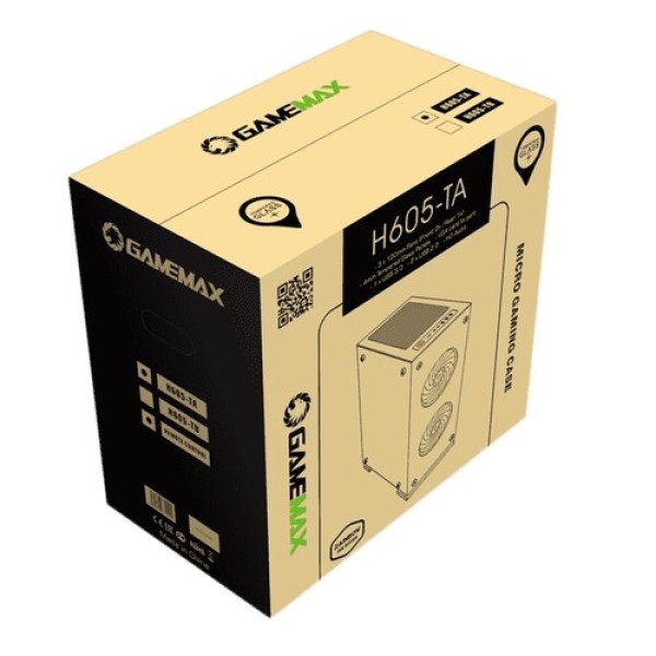 Корпус GameMax H605-TA [H605-TA] черный