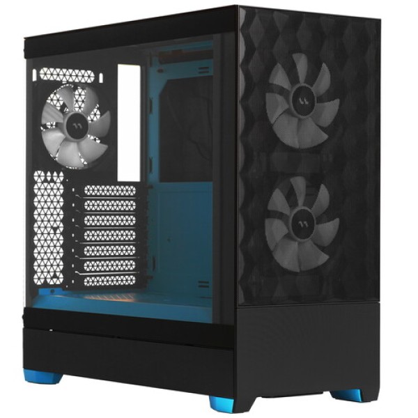 Корпус Fractal Design Pop Air RGB Cyan [FD-C-POR1A-02] черный