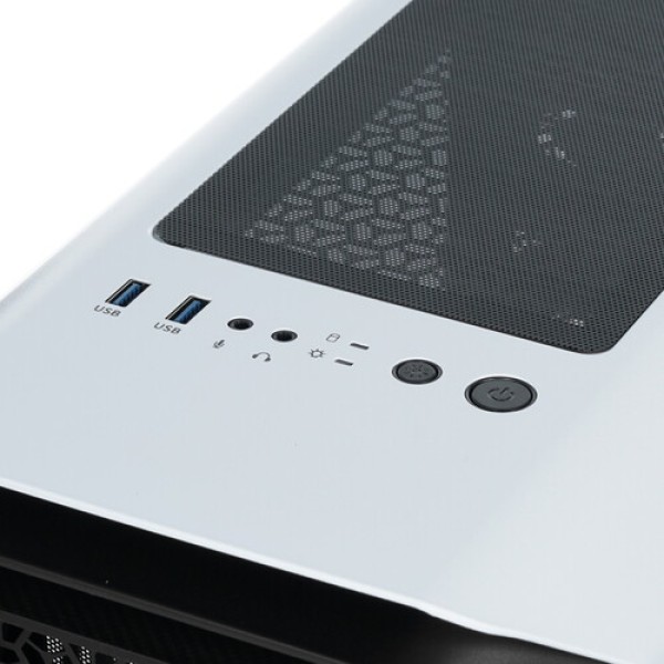Корпус AeroCool Aero One Mini [Aero One Mini-G-WT-v1] белый