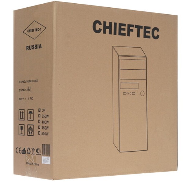 Корпус Chieftec Elox [HQ-01B-OP] черный