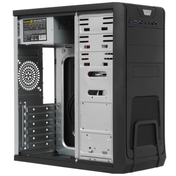 Корпус ExeGate CP-603-CP400 [EX278391RUS] черный