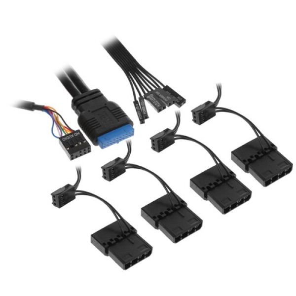 Корпус AeroCool Aero One Frost [Aero One Frost-G-WT-v1] белый