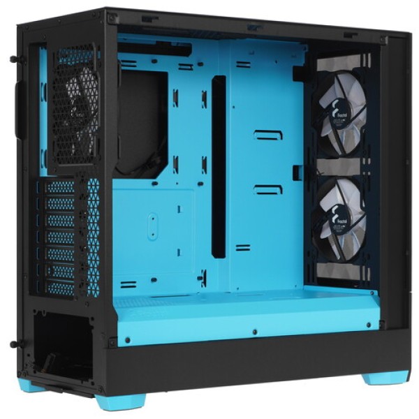 Корпус Fractal Design Pop Air RGB Cyan [FD-C-POR1A-02] черный