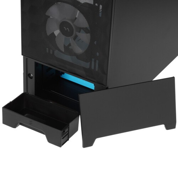 Корпус Fractal Design Pop Air RGB Cyan [FD-C-POR1A-02] черный