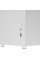 Корпус JONSBO T8 PLUS [T8PLUSSilver] серый