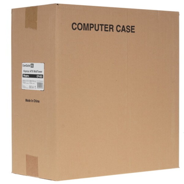 Корпус ExeGate CP-603 [EX278394RUS] черный