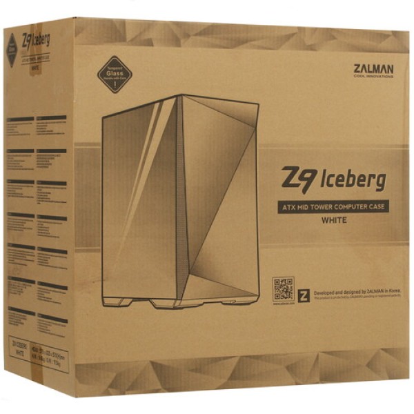 Корпус ZALMAN Z9 Iceberg_White белый