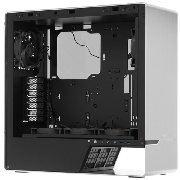 Корпус InWin 905 OLED [IW-905-SILOLED] серый