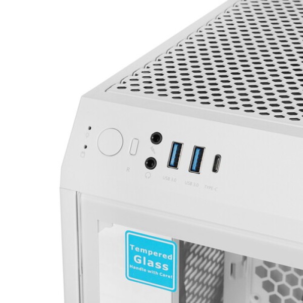 Корпус Thermaltake The Tower 100 Snow [CA-1R3-00S6WN-00] белый