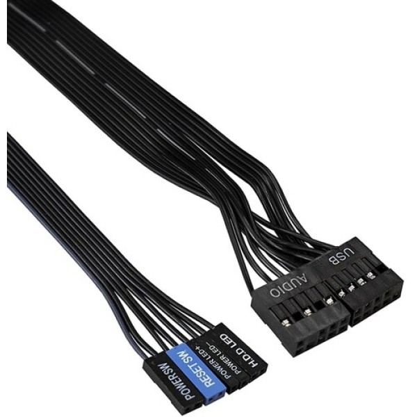 Корпус ExeGate BA-309-AA500 [EX286427RUS] черный