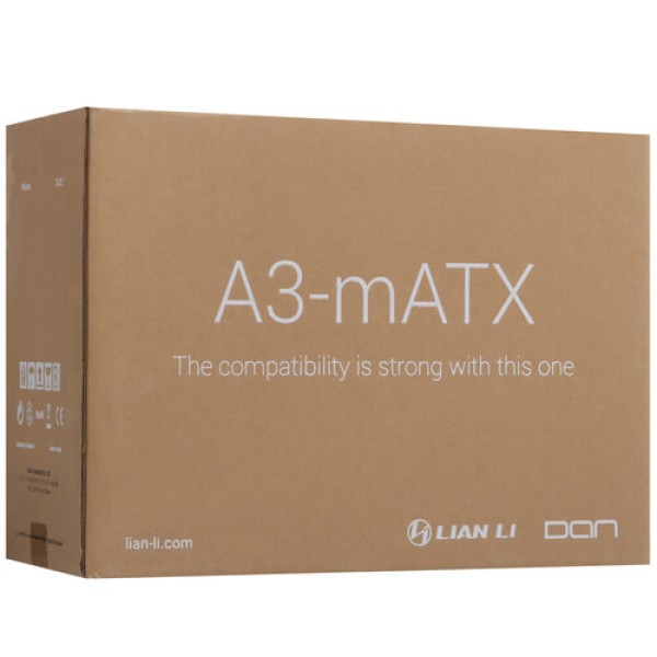 Корпус LIAN LI A3-mATX [G99.A3W.R0] белый