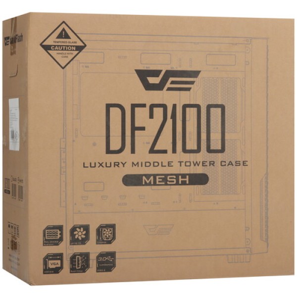 Корпус DarkFlash DF2100 [DF2100 White] белый