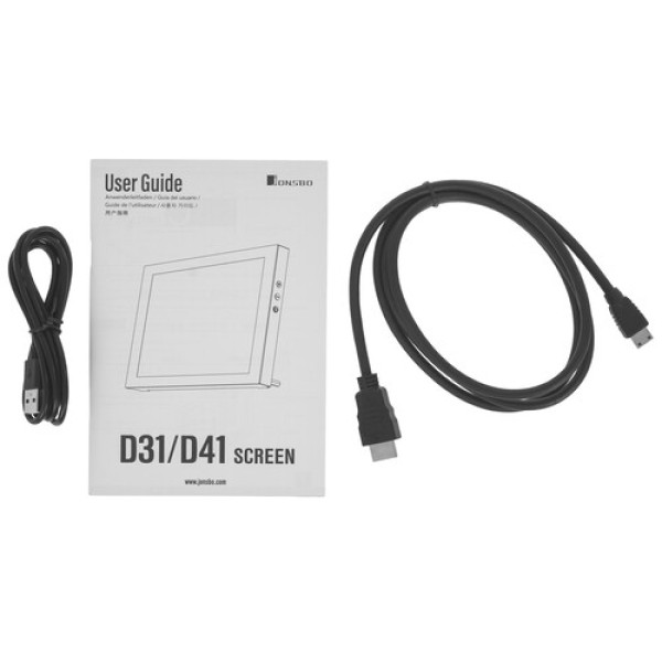 Корпус JONSBO D41 Mesh Screen [D41 MESH SCREEN Black] черный