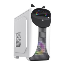 Корпус GameMax Cute Owl BK [Cute OWL White-Black] белый