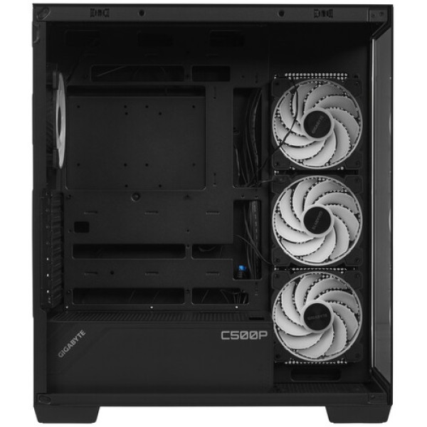 Корпус GIGABYTE C500 PANORAMIC STEALTH [28300-C500B-1CKR] черный