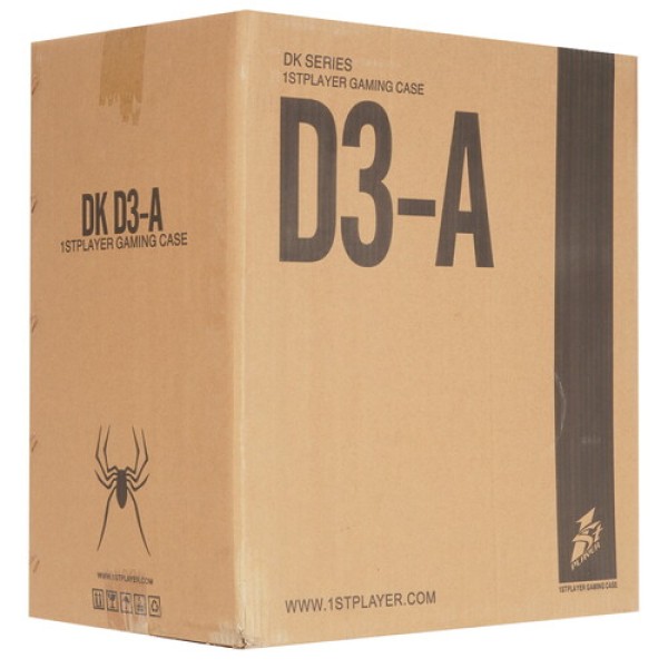 Корпус 1STPLAYER DK D3-A [D3-A-WH-2G6P] белый