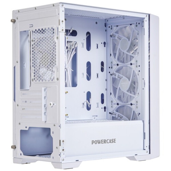 Корпус Powercase Mistral Micro X4W [CMMXW-L4] белый
