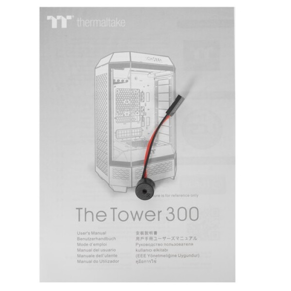 Корпус Thermaltake The Tower 300 Racing Green [CA-1Y4-00SCWN-00] зеленый