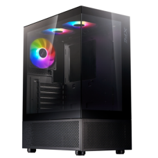 Корпус ADATA XPG INVADER X MINI [INVADERXMINIMT-BKCWW] черный