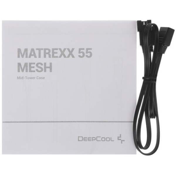 Корпус DEEPCOOL MATREXX 55 MESH ADD-RGB 4F [DP-ATX-MATREXX55-MESH-AR-4F] черный
