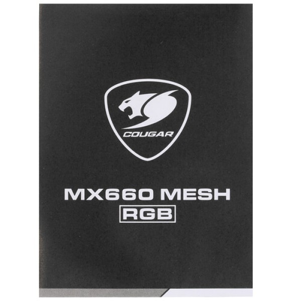 Корпус Cougar MX660 Mesh RGB [CGR-5BMSB-MESH-RGB] черный