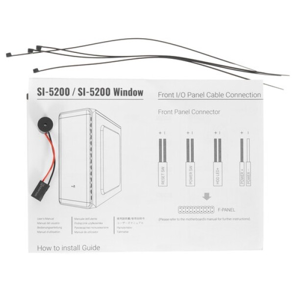 Корпус AeroCool SI-5200 Window [4718009153110] черный