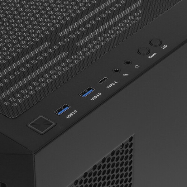 Корпус Chieftec APEX AIR [GA-01B-M-OP] черный