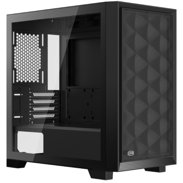 Корпус PCCooler C3D310 BK ARGB [C3D310-BKP2-GL] черный