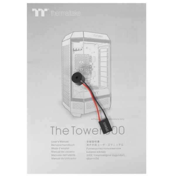 Корпус Thermaltake The Tower 300 Snow [CA-1Y4-00S6WN-00] белый