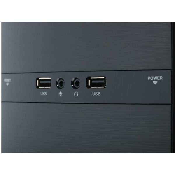 Корпус POWERMAN ES722BK черный