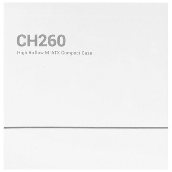 Корпус DEEPCOOL CH260 [CH260 WH] белый