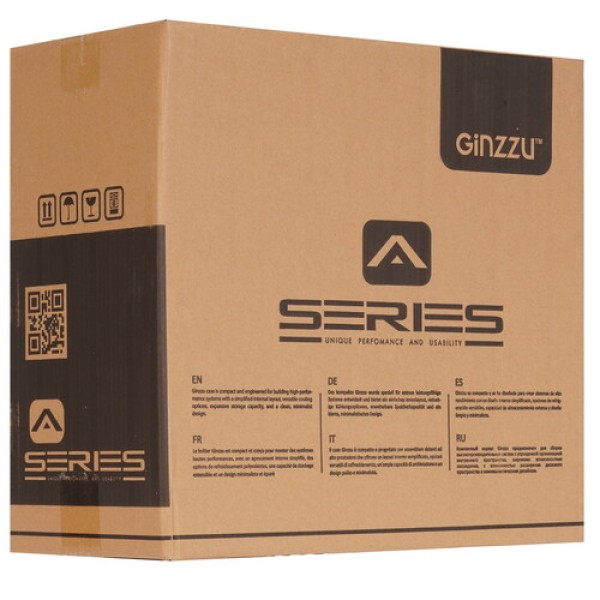 Корпус Ginzzu CL410 черный