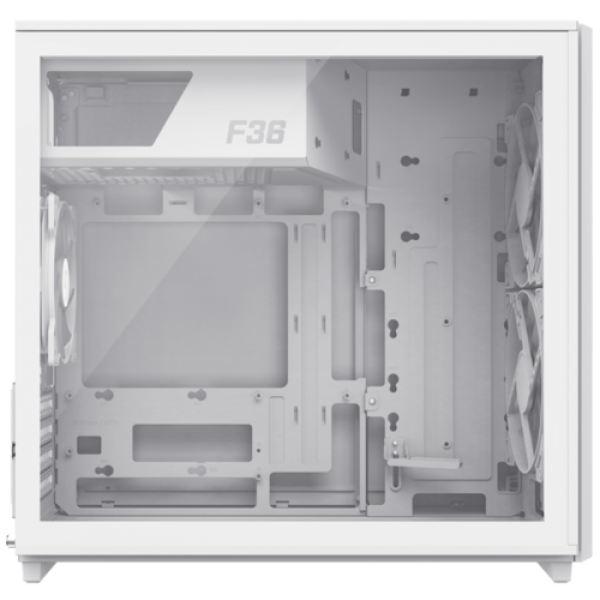 Корпус GameMax F36 WH [F36WH] белый