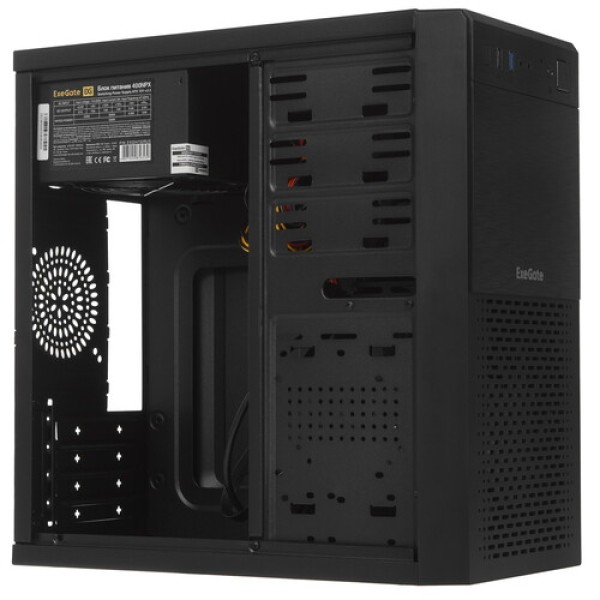 Корпус ExeGate mEVO-7807-NPX400 [EX292982RUS] черный