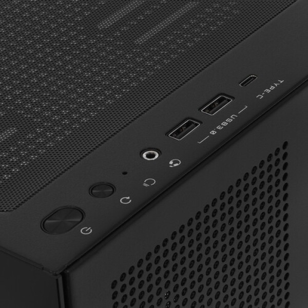 Корпус GIGABYTE C500 PANORAMIC STEALTH [28300-C500B-1CKR] черный
