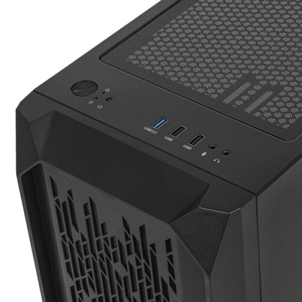 Корпус Powercase Alisio Micro X3B [CAMIB-L3] черный