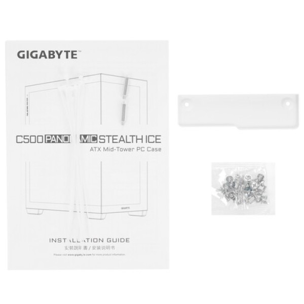 Корпус GIGABYTE C500 PANORAMIC STEALTH ICE [GB-C500PI ST] белый