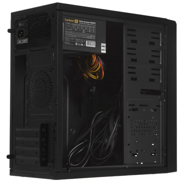 Корпус ExeGate mEVO-7807-NPX400 [EX292982RUS] черный