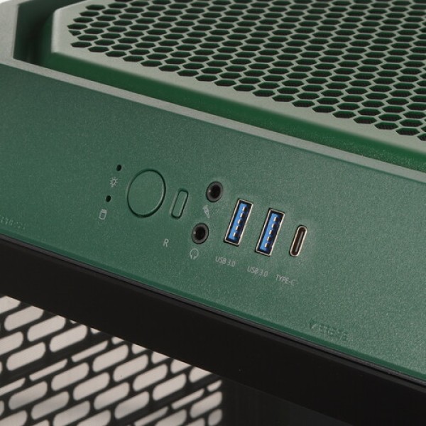 Корпус Thermaltake The Tower 300 Racing Green [CA-1Y4-00SCWN-00] зеленый