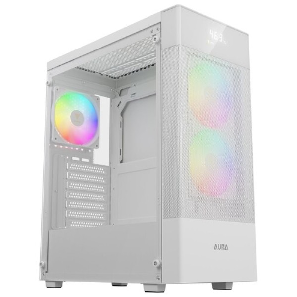 Корпус GAMDIAS AURA GC5 ELITE ARGB [16333-82C33-10800-G] белый