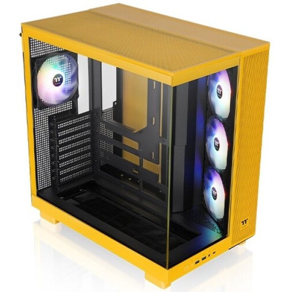 Корпус Thermaltake View 380 XL TG ARGB Bumblebee [CA-11E-00M4WN-00] желтый